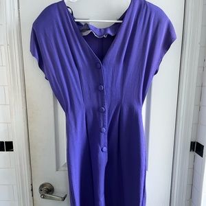 vintage purple phoebe dress